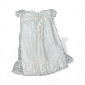 Vintage White Lace Christening Gown, Bryan